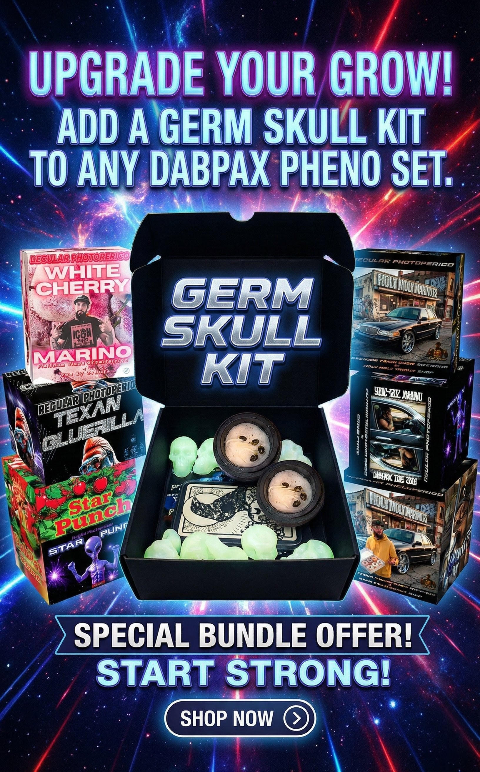 DabPax Germ Skull Kit